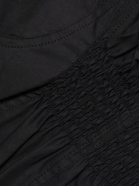 Satina Tiered Sleeveless Shirtdress