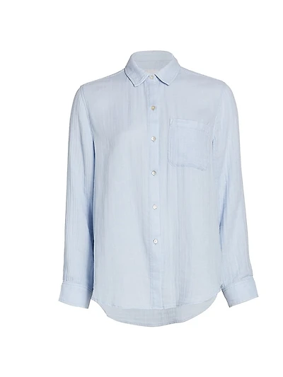 Ellis Cotton Gauze Button-Up