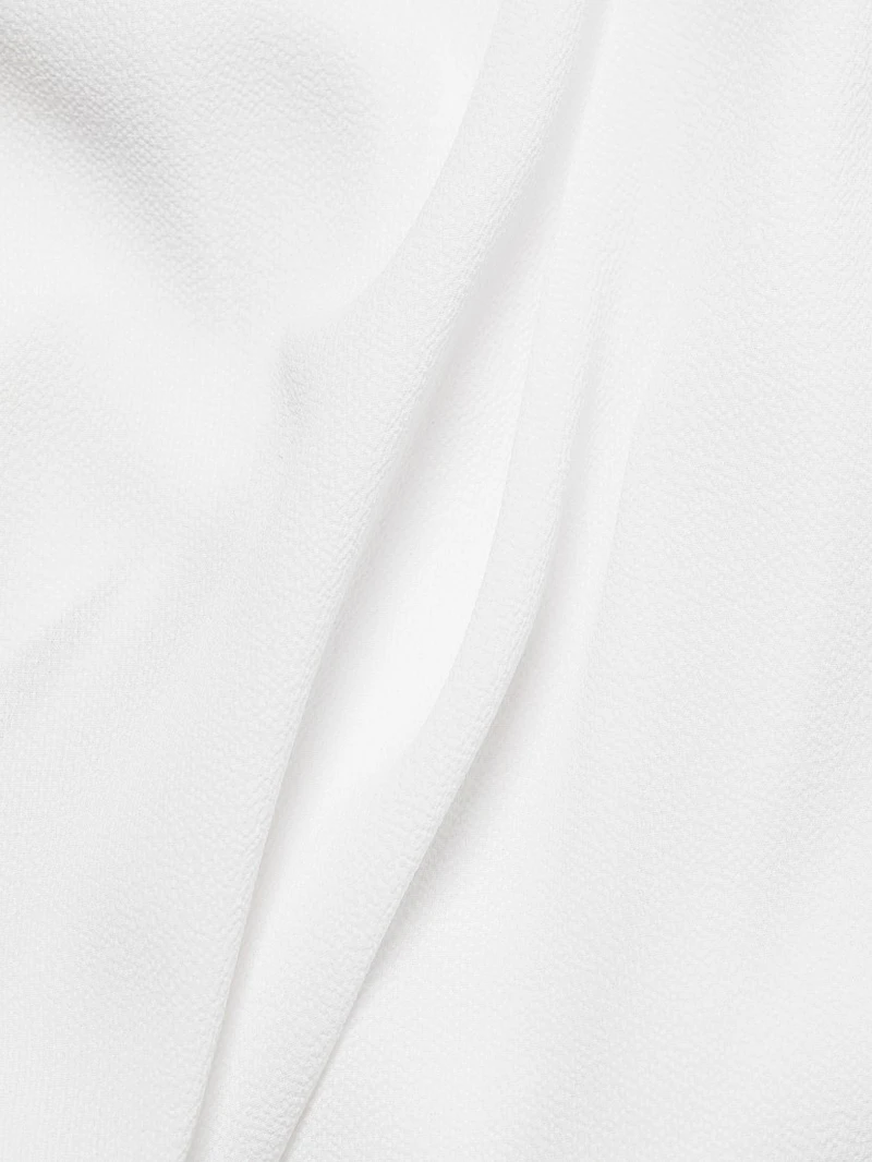 Wide-Leg Cape-Back Jumpsuit