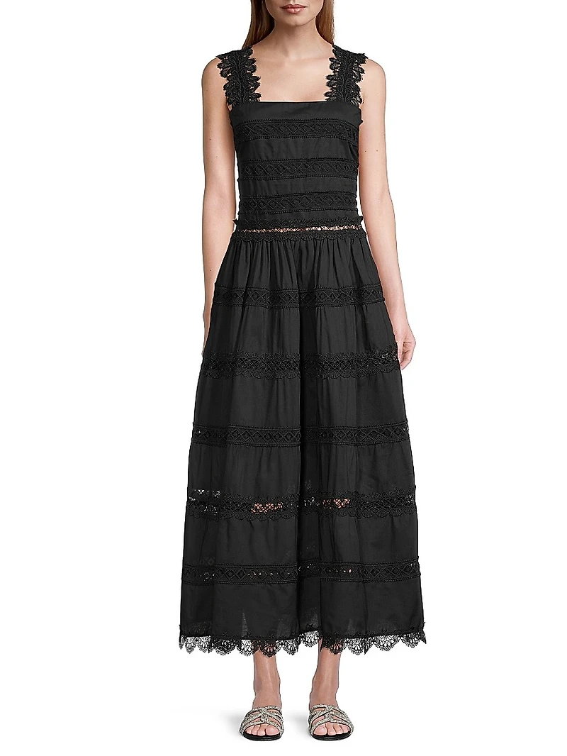 Kate Cotton Maxi Dress