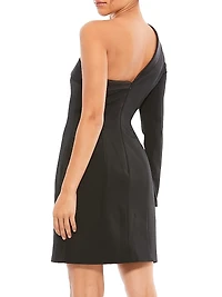 Ieena One-Shoulder Cocktail Dress