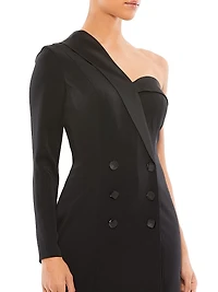 Ieena One-Shoulder Cocktail Dress