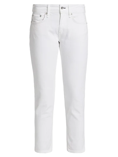 Dre Low-Rise Slim Boyfriend Jeans