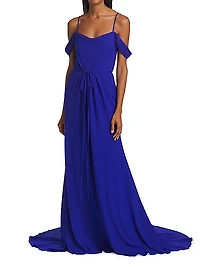 Johanna Off-The-Shoulder Gown