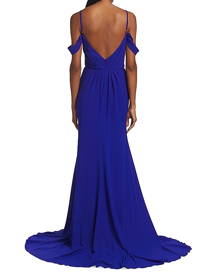 Johanna Off-The-Shoulder Gown