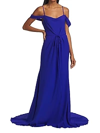 Johanna Off-The-Shoulder Gown