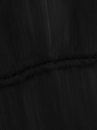 Manuela Tulle Cape Back Gown