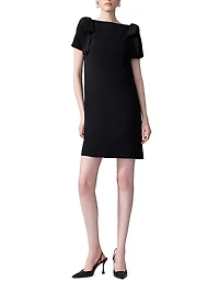 Icon Bow-Embellished Shift Dress