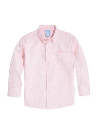 Little Boy's & Boy's Poplin Button-Down Shirt