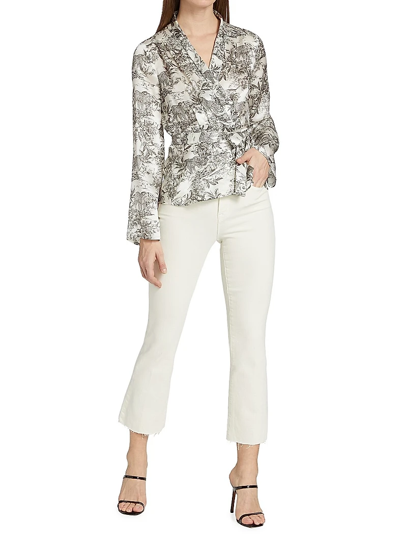 Kendra High-Rise Flared Leg Jeans