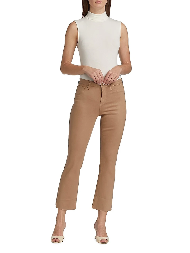 Kendra High-Rise Cropped Pants