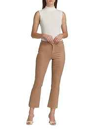 Kendra High-Rise Cropped Pants