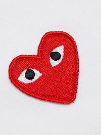 Short-Sleeve Heart-Print T-Shirt