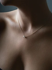 14K Yellow Gold & Emerald-Cut 1.00 TCW Lab-Grown Diamond Pendant Necklace