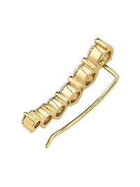 14K Yellow Gold & Round 1.70 TCW Lab-Grown Diamond Ear Arc