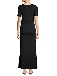 Hugo Jersey Maternity Maxi Dress