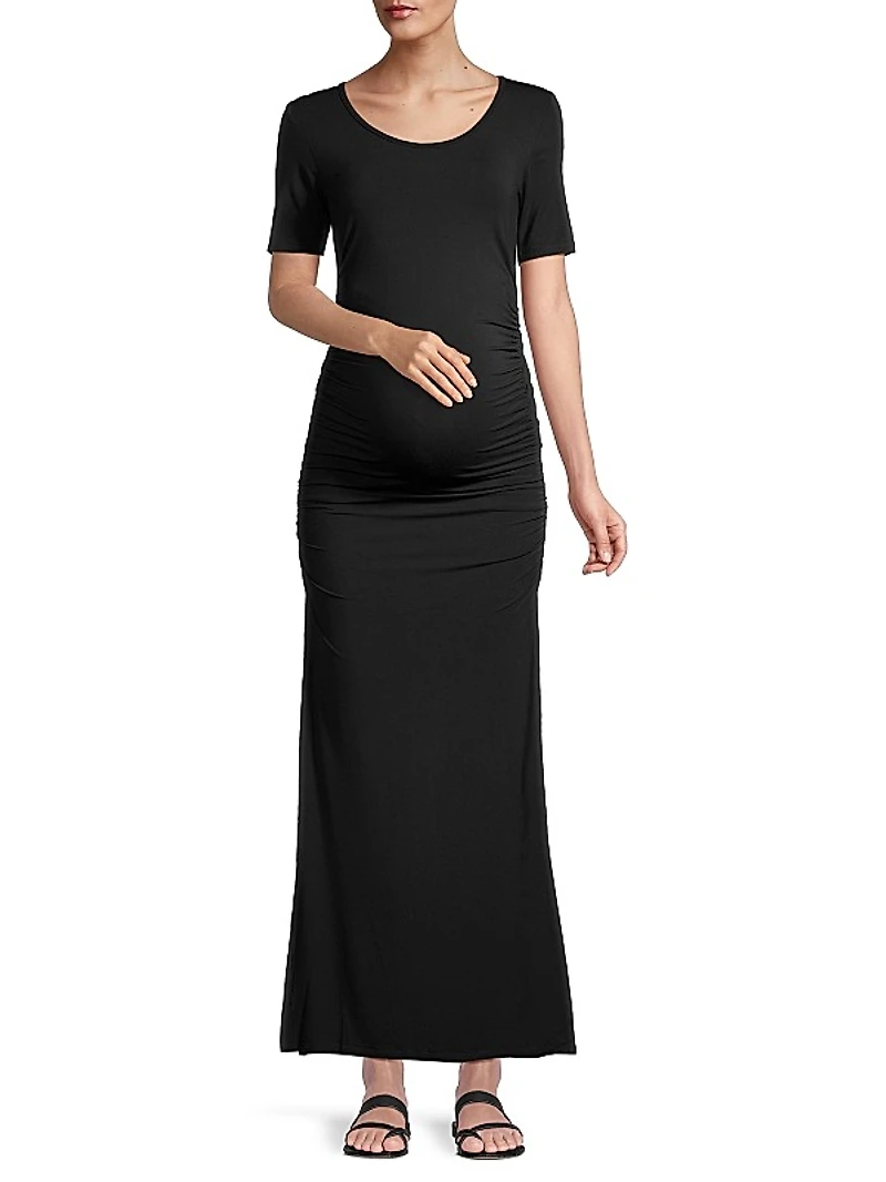 Hugo Jersey Maternity Maxi Dress