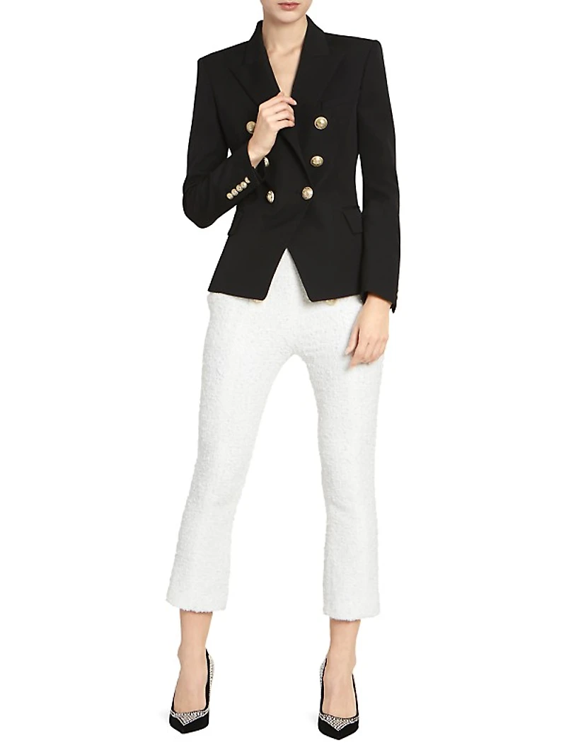 Wool Double-Breasted Jacket