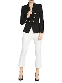 Wool Double-Breasted Jacket