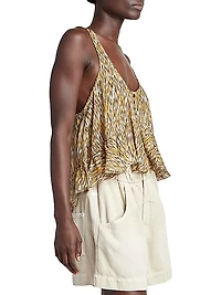 Sliema Printed High-Low Tank