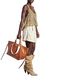 Sliema Printed High-Low Tank