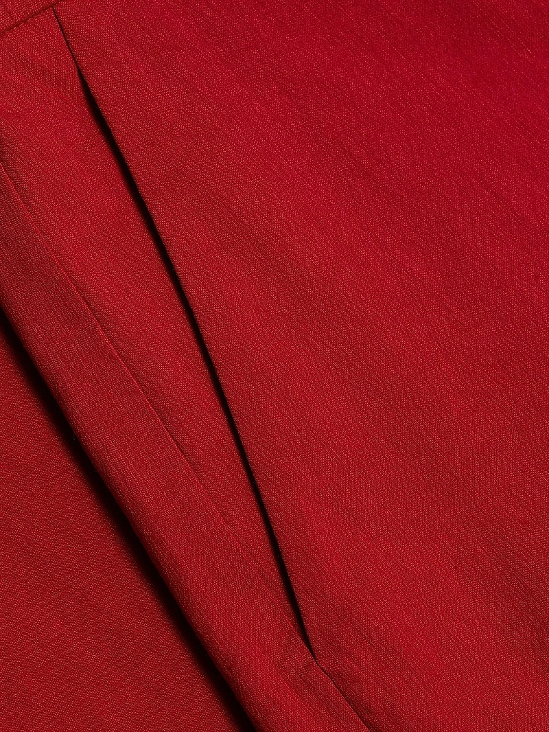 Terena Linen Cropped Wide-Leg Pants