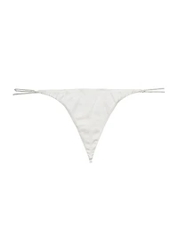 Pearl Luxe Silk V-String