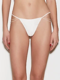 Pearl Luxe Silk V-String