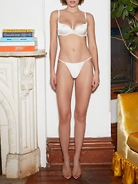 Pearl Luxe Silk V-String