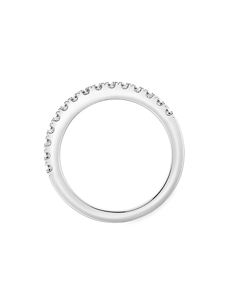 14K White Gold & 0.45 TCW Lab-Grown Diamond Band