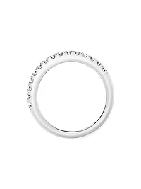14K White Gold & 0.45 TCW Lab-Grown Diamond Band