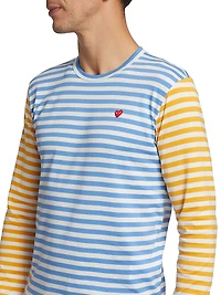 Multicolor Striped Long-Sleeve Shirt
