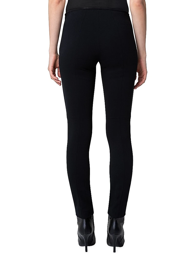 Fancy Leather Skinny Pants