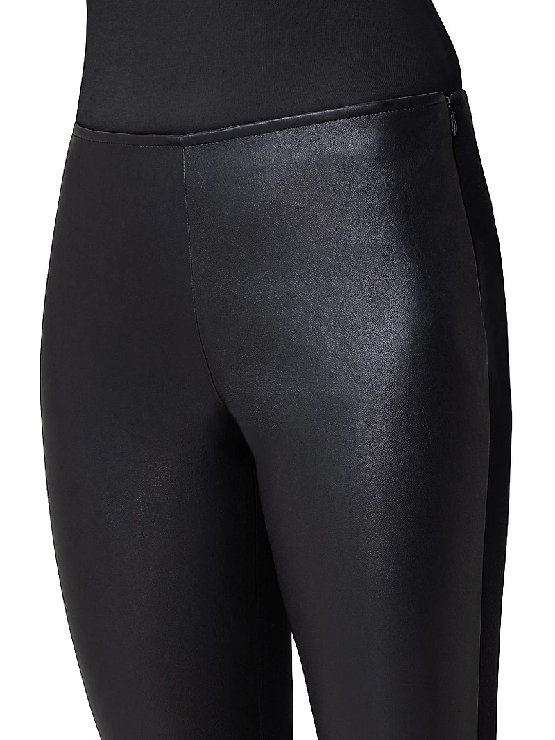 Fancy Leather Skinny Pants
