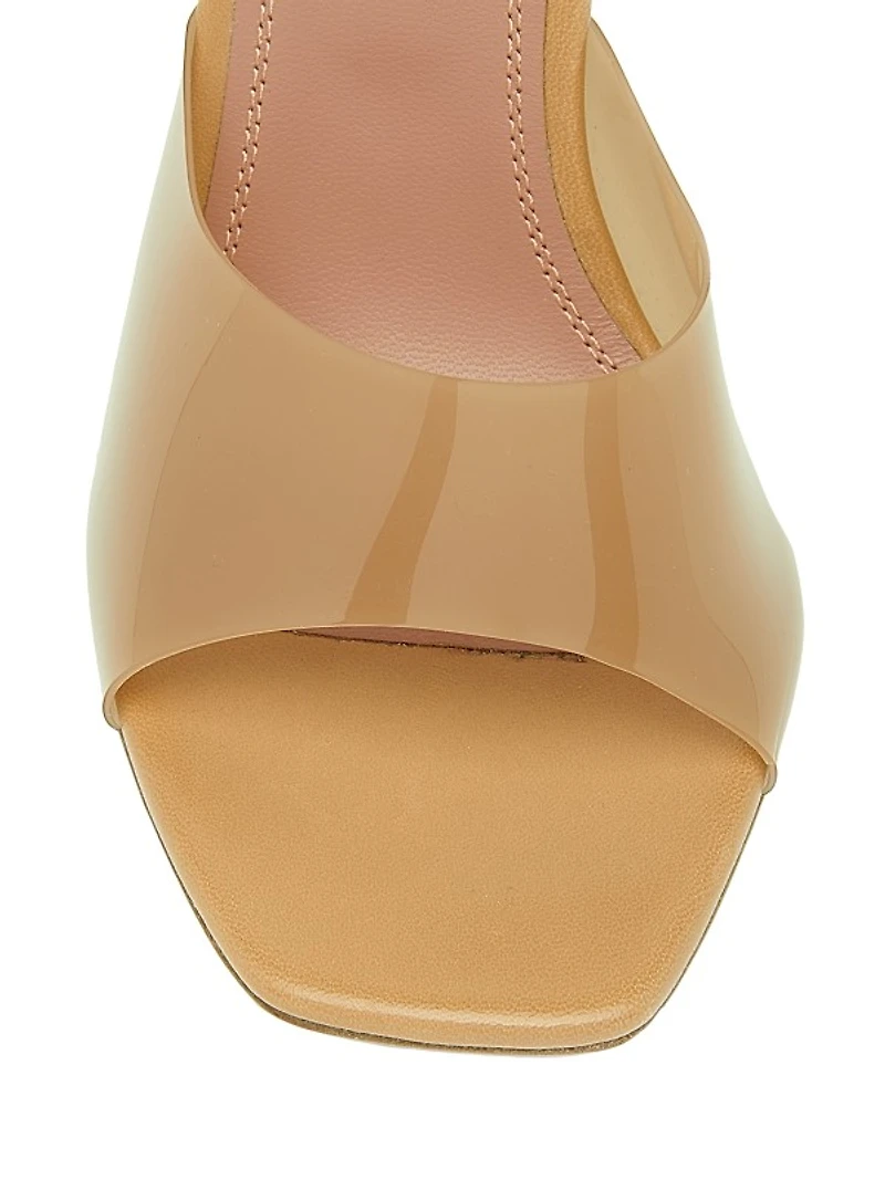 Lupita Glass Wedge Sandals