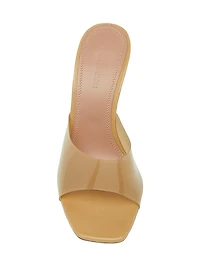 Lupita Glass Wedge Sandals