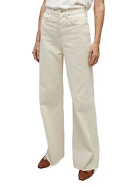 Taylor High-Rise Wide-Leg Jeans