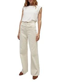 Taylor High-Rise Wide-Leg Jeans