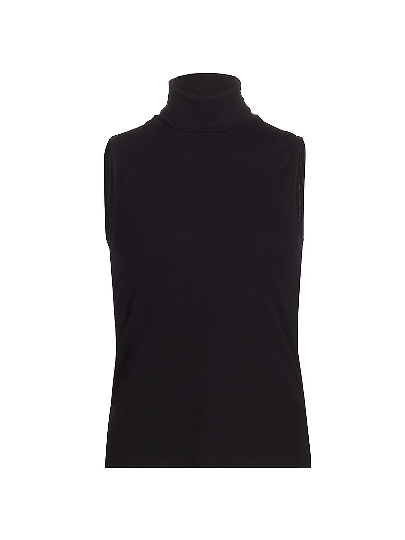 Wendel Jersey Turtleneck Top