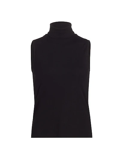 Wendel Jersey Turtleneck Top
