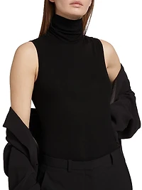 Wendel Jersey Turtleneck Top