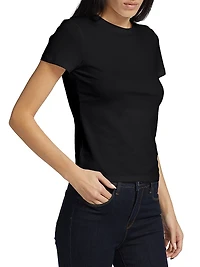 Tiny Short-Sleeve Cotton Tee