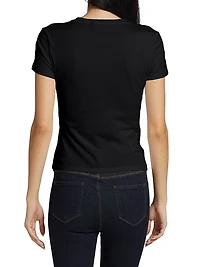 Tiny Short-Sleeve Cotton Tee