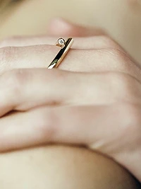 Oera 18K Yellow Gold & Diamond Ring