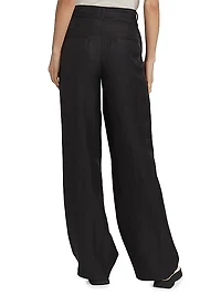Carrie Pleated-Front Pants
