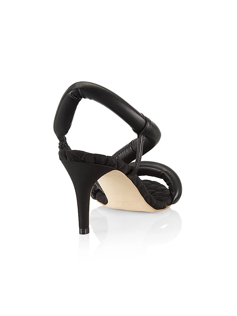 Isabella Vegan Leather Slingback Sandals