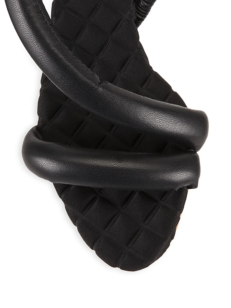 Isabella Vegan Leather Slingback Sandals