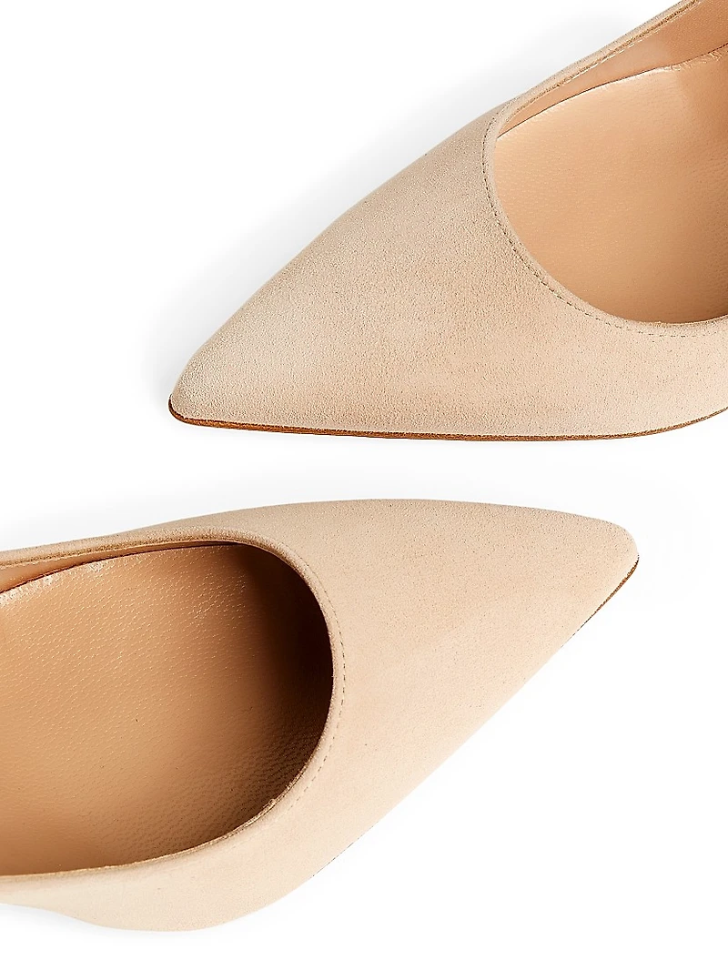 BB 90MM Suede Pumps