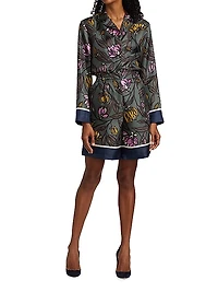 Times Floral Wide-Leg Shorts