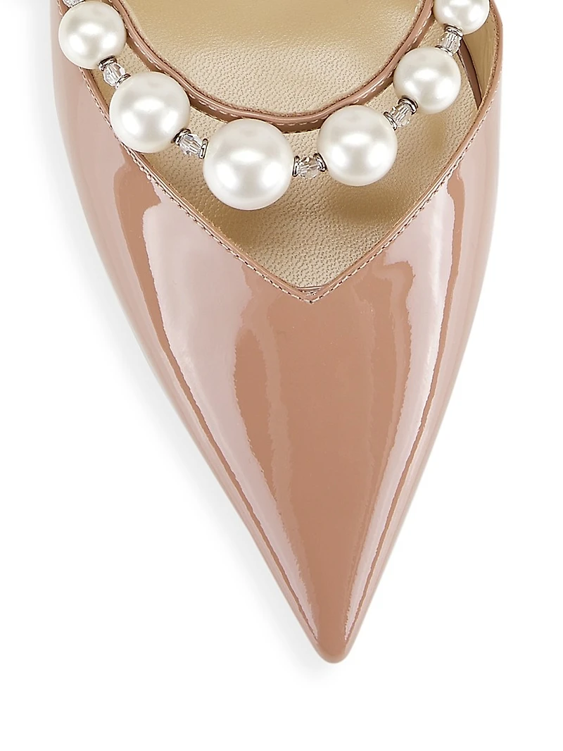 Aurelie 65MM Patent Leather D'Orsay Pumps